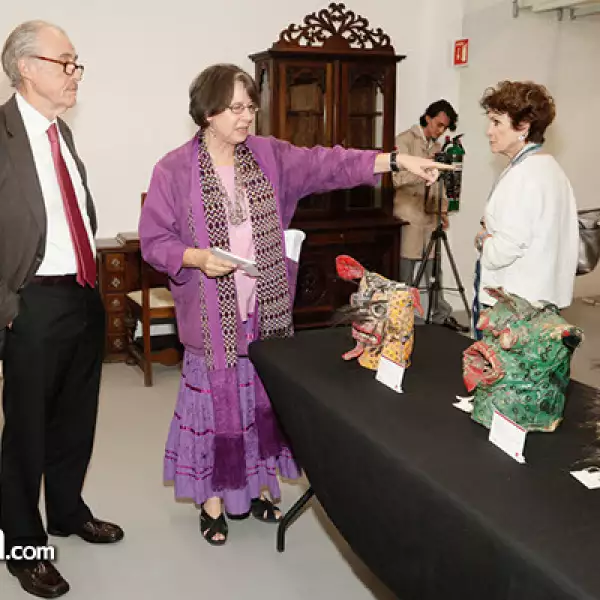 Andrés Aymes, Marta Turok y Margarirta Fernández