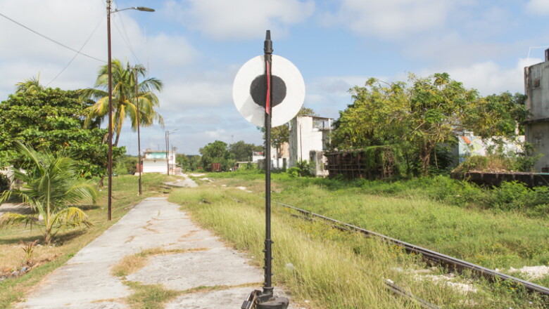Así luce hoy la zona donde se construirá la Estación Escárcega