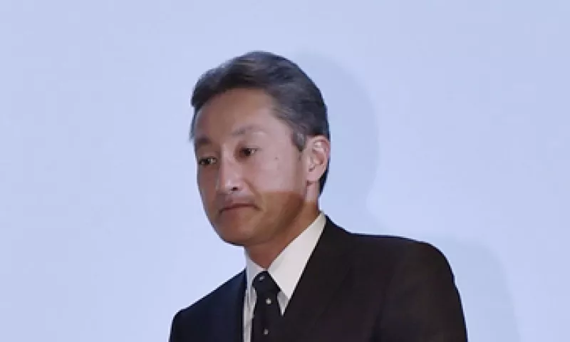 El presidente y CEO de Sony, Kazuo Hirai, dijo que este año será de reestructuración en la compañía. (Foto: Reuters)