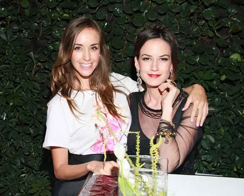 La actriz y la experta en moda encantaron con sus estilos en el lanzamiento de la colección  de joyería Primavera-Verano 2015 de Michael Kors.