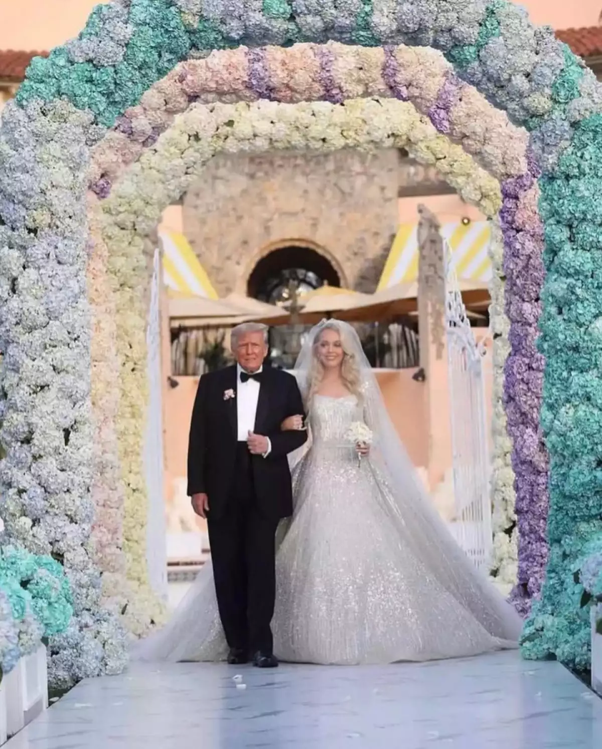 Fotos de la boda de Tiffany Trump en Mar-a-Lago
