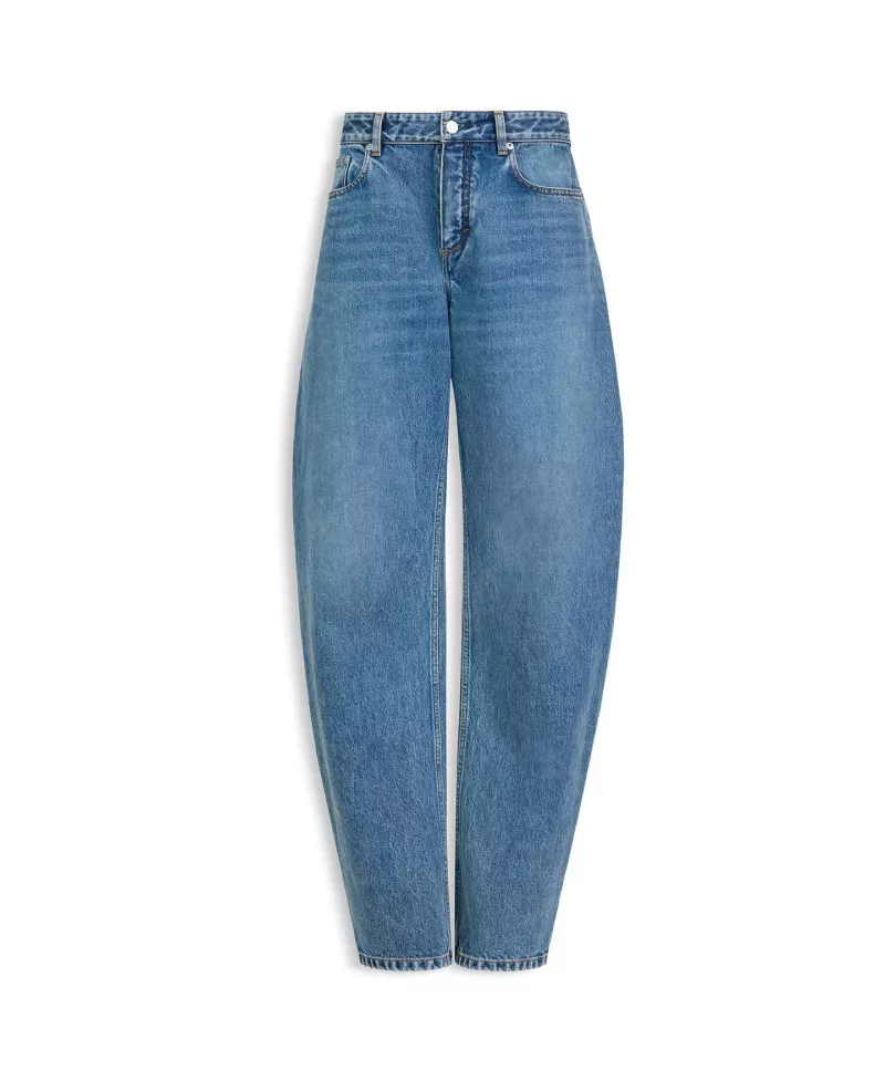 alaia jeans round