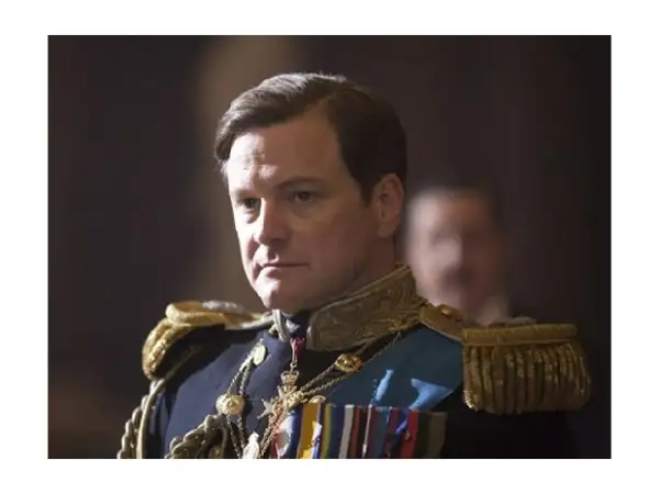 Colin Firth en una escena de la película `El discurso del Rey´.