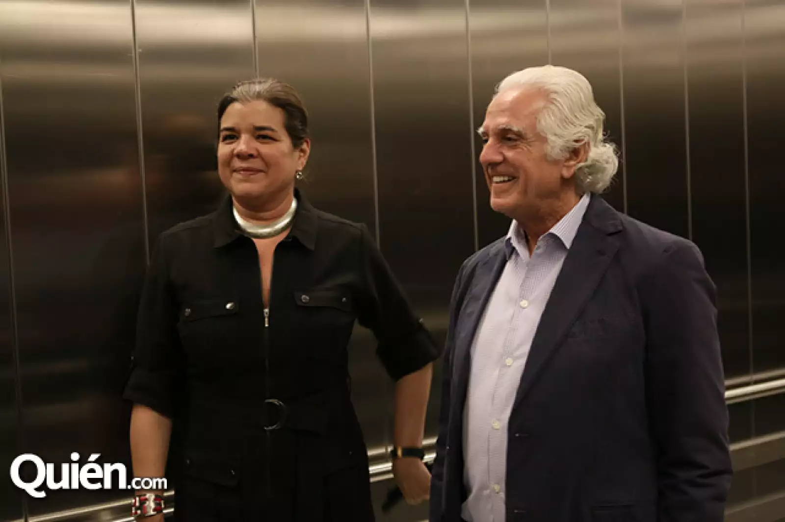 Sonya Santos y Maurice Marciano