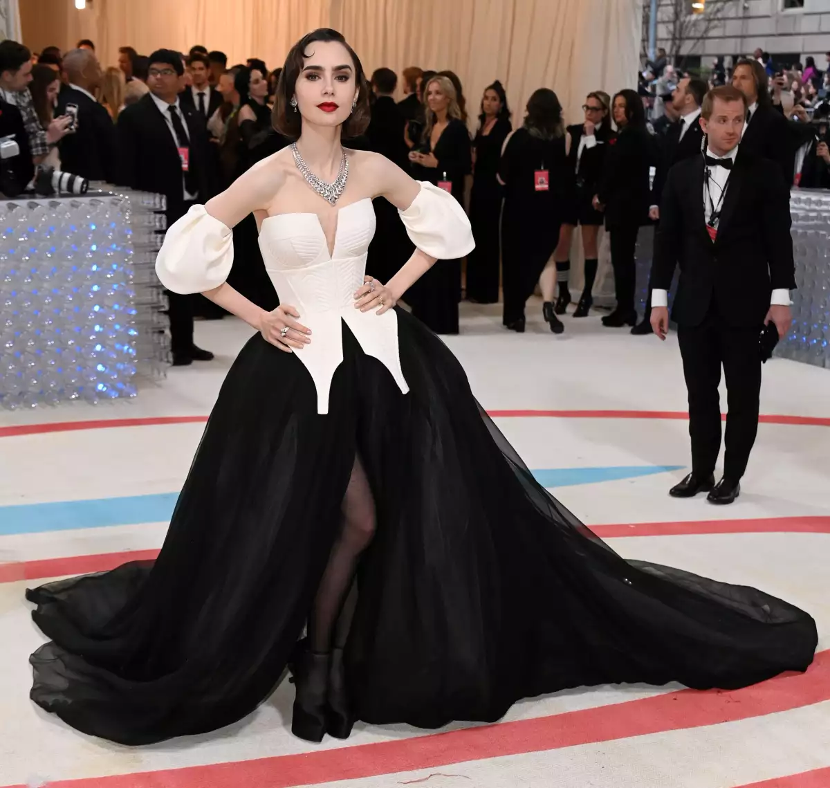 The Metropolitan Museum of Art's Costume Institute Benefit, celebrating the opening of the Karl Lagerfeld: A Line of Beauty exhibition, Arrivals, Fashion Highlights, New York, USA - 01 May 2023