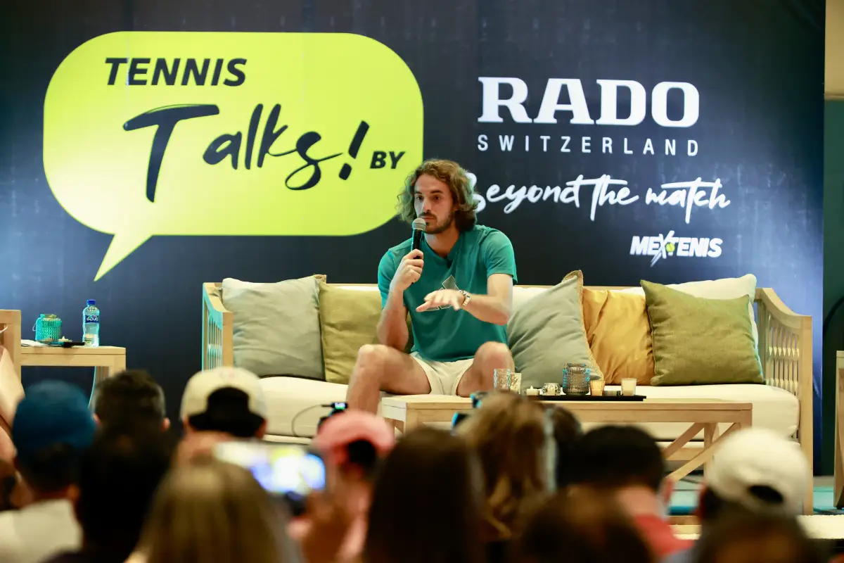 Stéfanos Tsitsipás en Tennis Talks