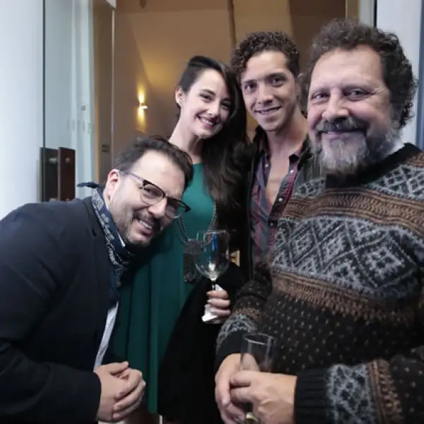 Rodrigo Abad e invitados al evento.