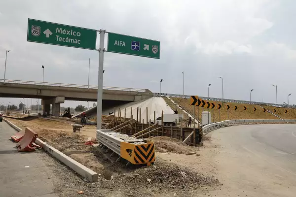 Segundo acceso al AIFA, por ciudad militar