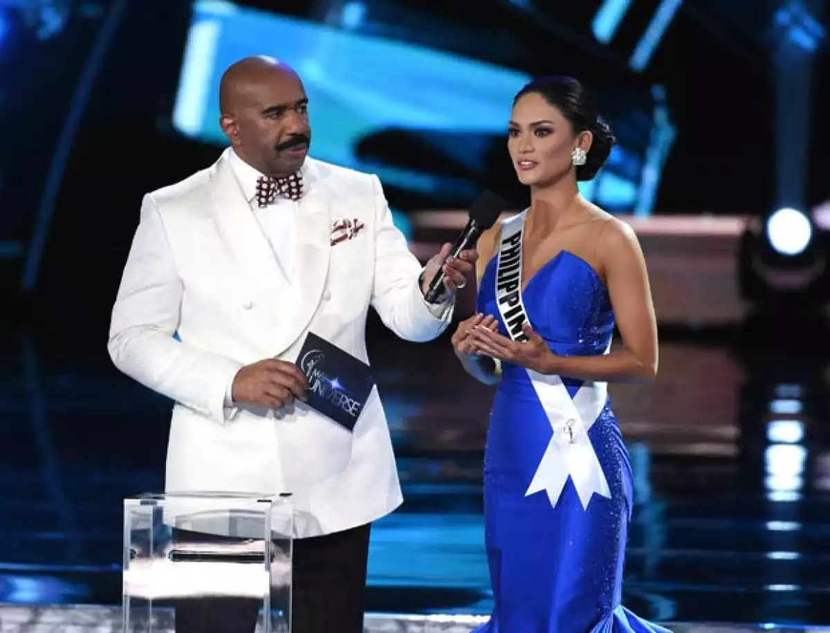 La ganadora de Miss Universo reconoció la actitud de Steve después de su gran equivocación.