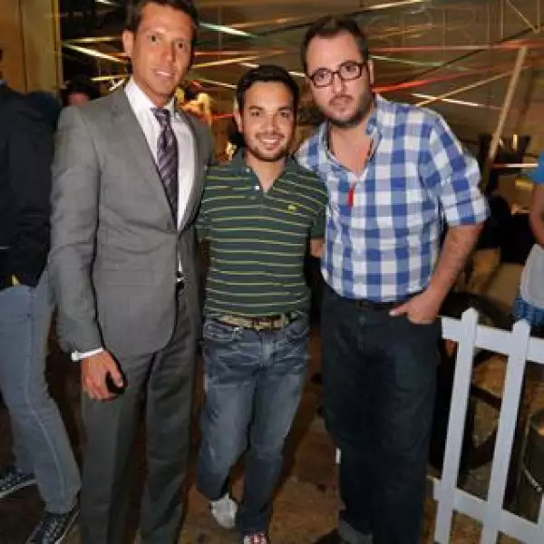 Luis Miguel Moreno,Christopher Juárez y Víctor Martínez