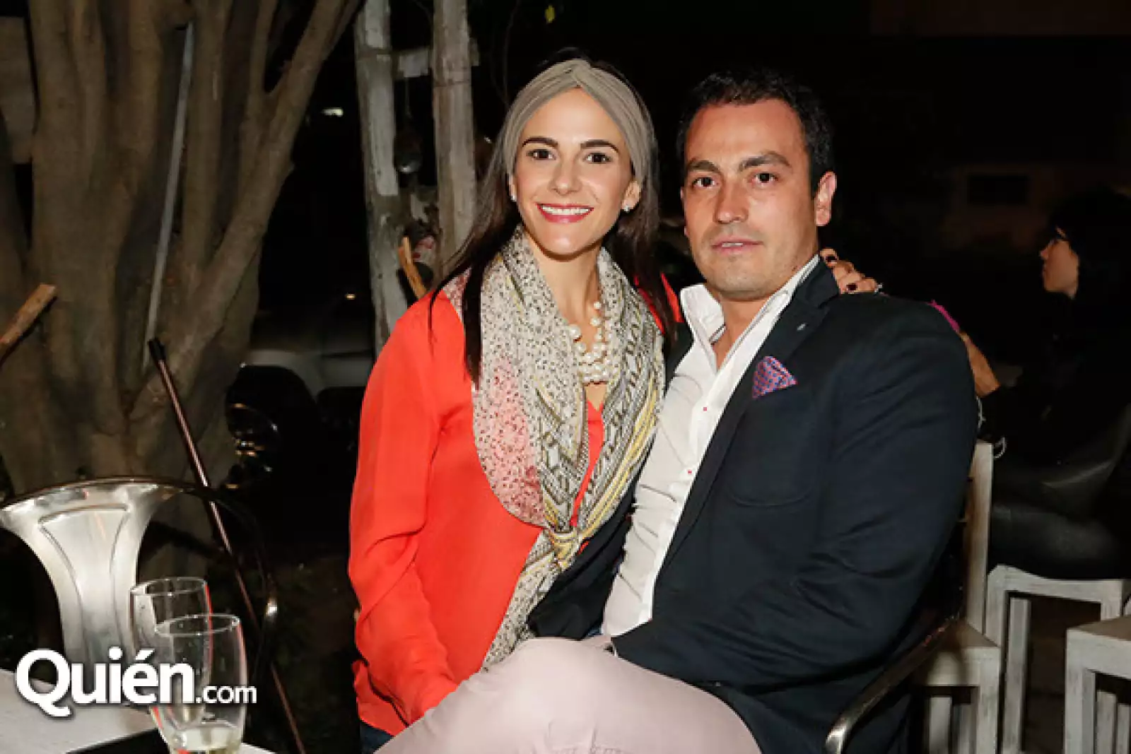 Luly Karam y Ernesto Aguirre