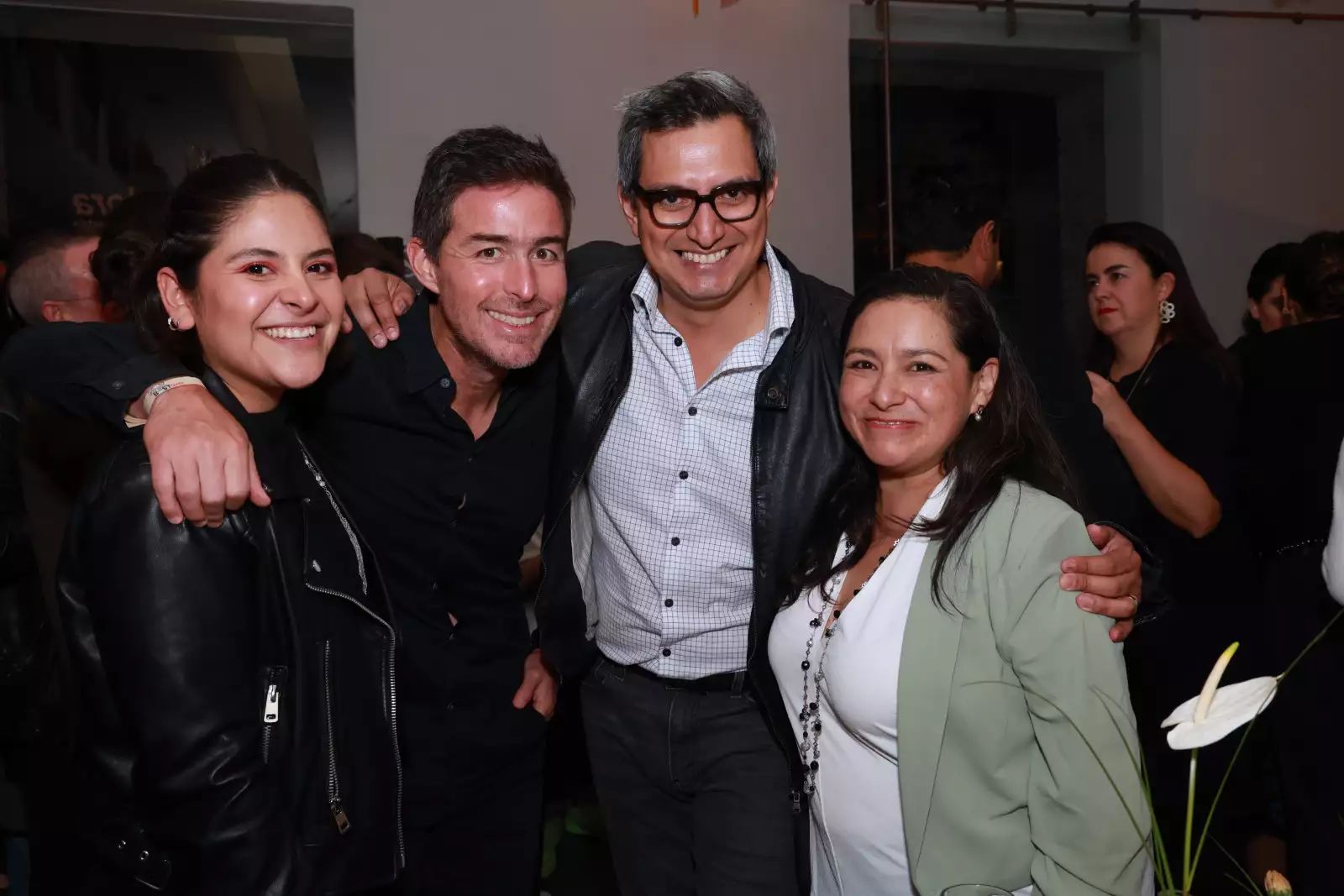 Lina Plancarte , Fernando Pérez Vera, Diego Salazar y Adri Silv