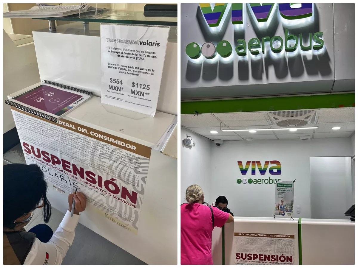 viva aerobus y volaris equipaje de mano