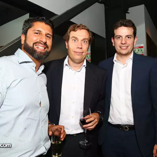 Leonardo Poblete, Jorge Fernández y Luis Manuel Laborin