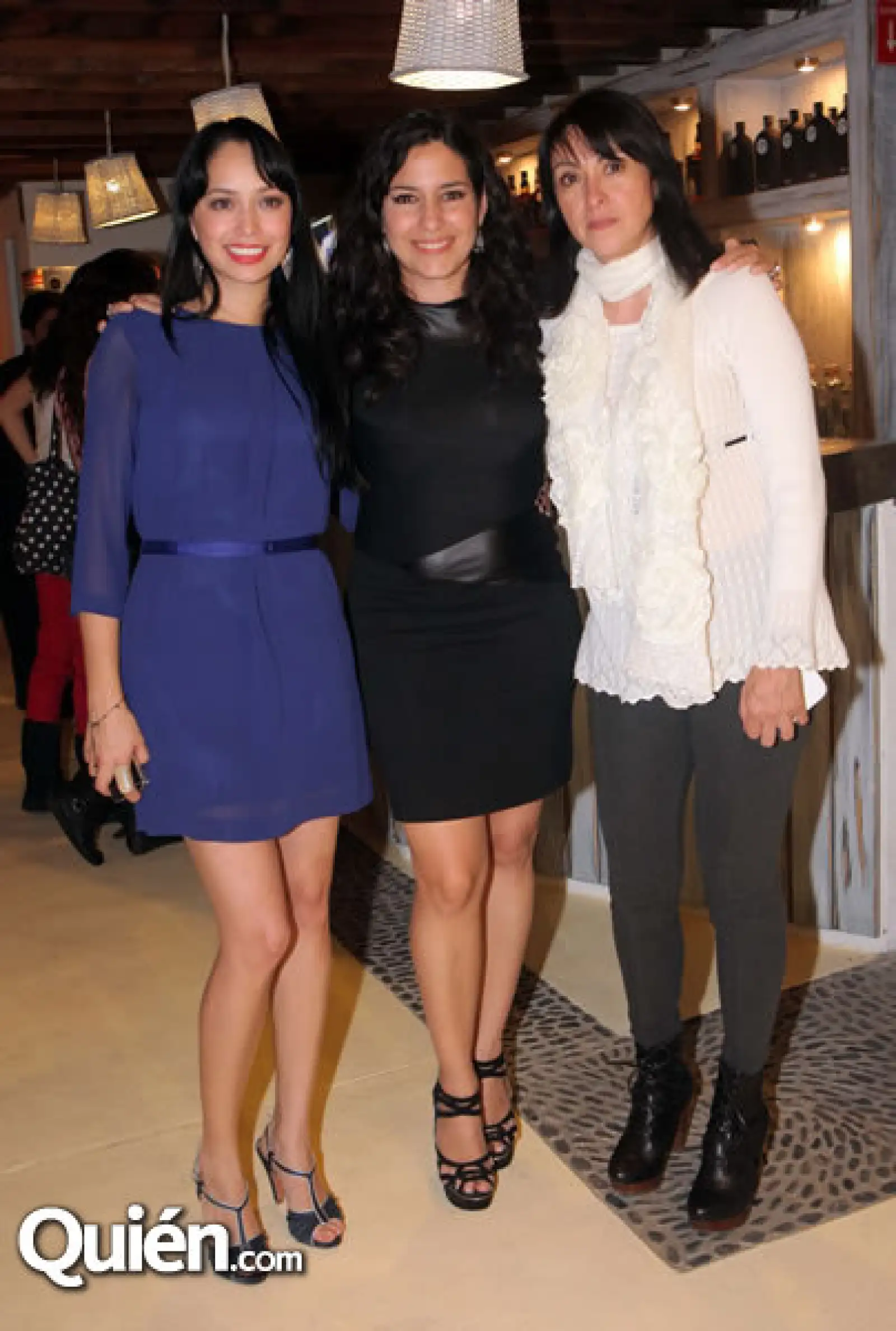 Maya Zapata, Tiaré Scanda y Fabiola Peña.