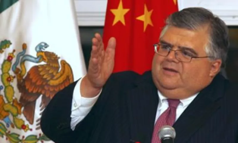 Carstens consideró que su encuentro con autoridades económicas chinas resultó fructífero. (Foto: Reuters)