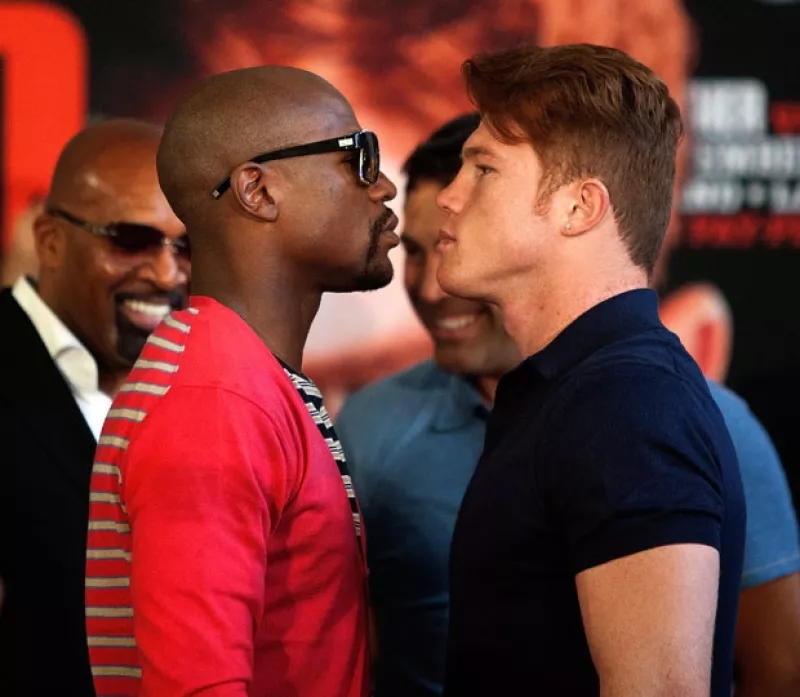 El 14 se llevará a cabo una de las peleas más esperadas: Canelo vs Mayweather.