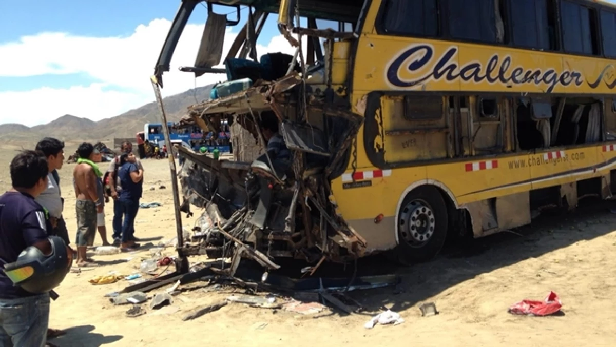 choque Perú accidente