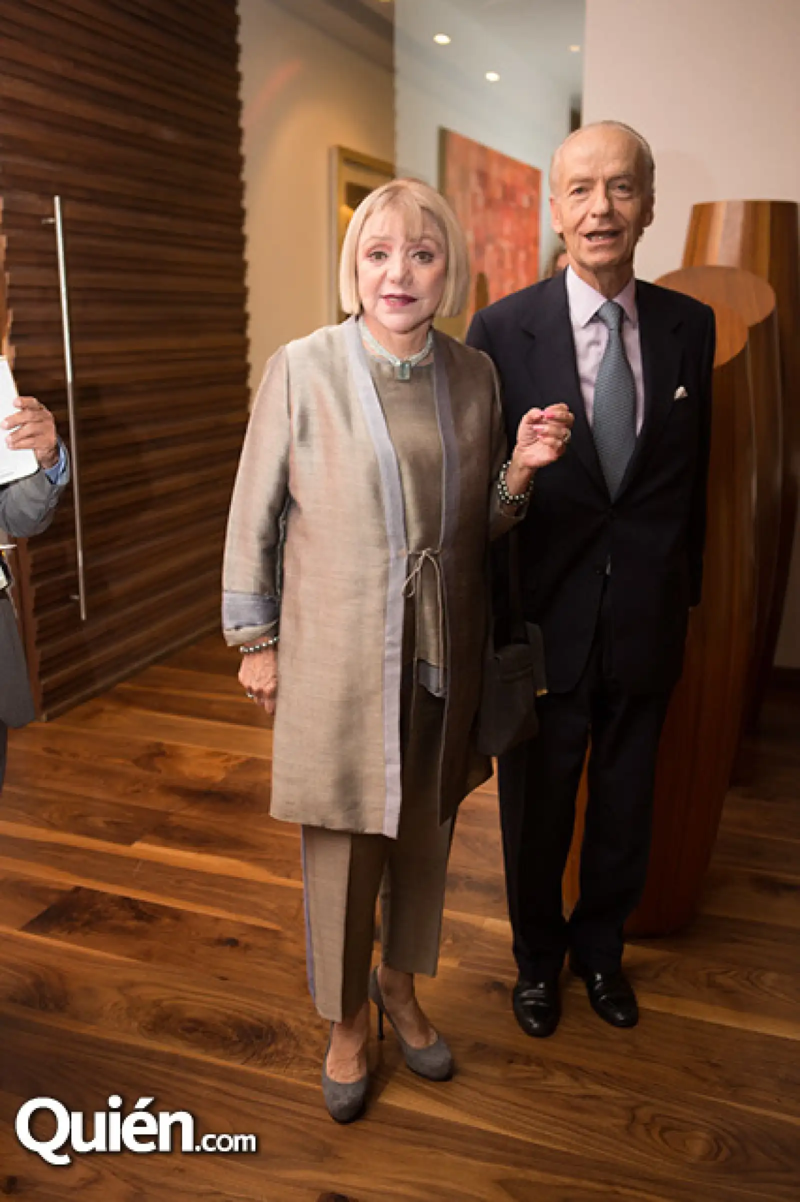Malu Montes de Oca y Thimoti Hayman