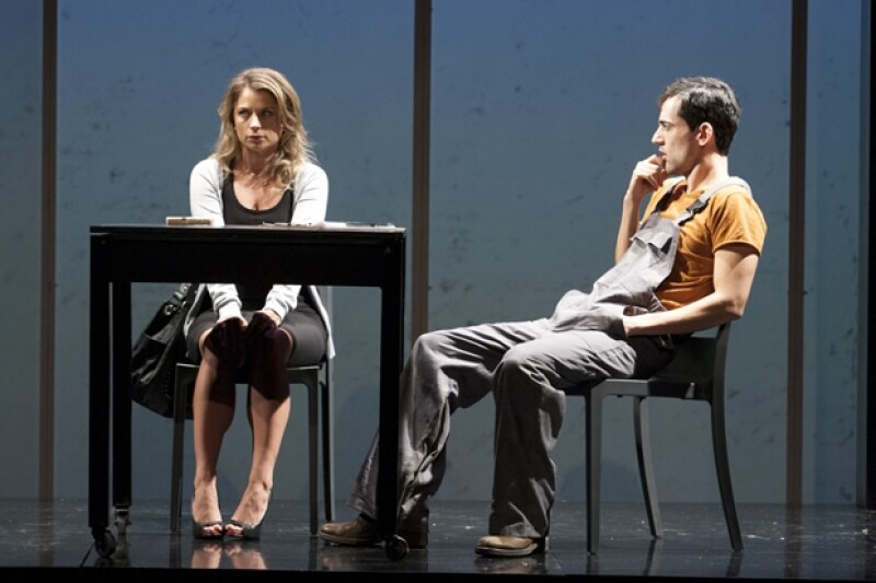Aquà con Luis Gerardo Méndez en escena.