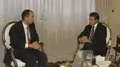 La visita oficial del empresario brasileño Marcelo Odebrecht a la entonces Residencia Oficial de Los Pinos 
