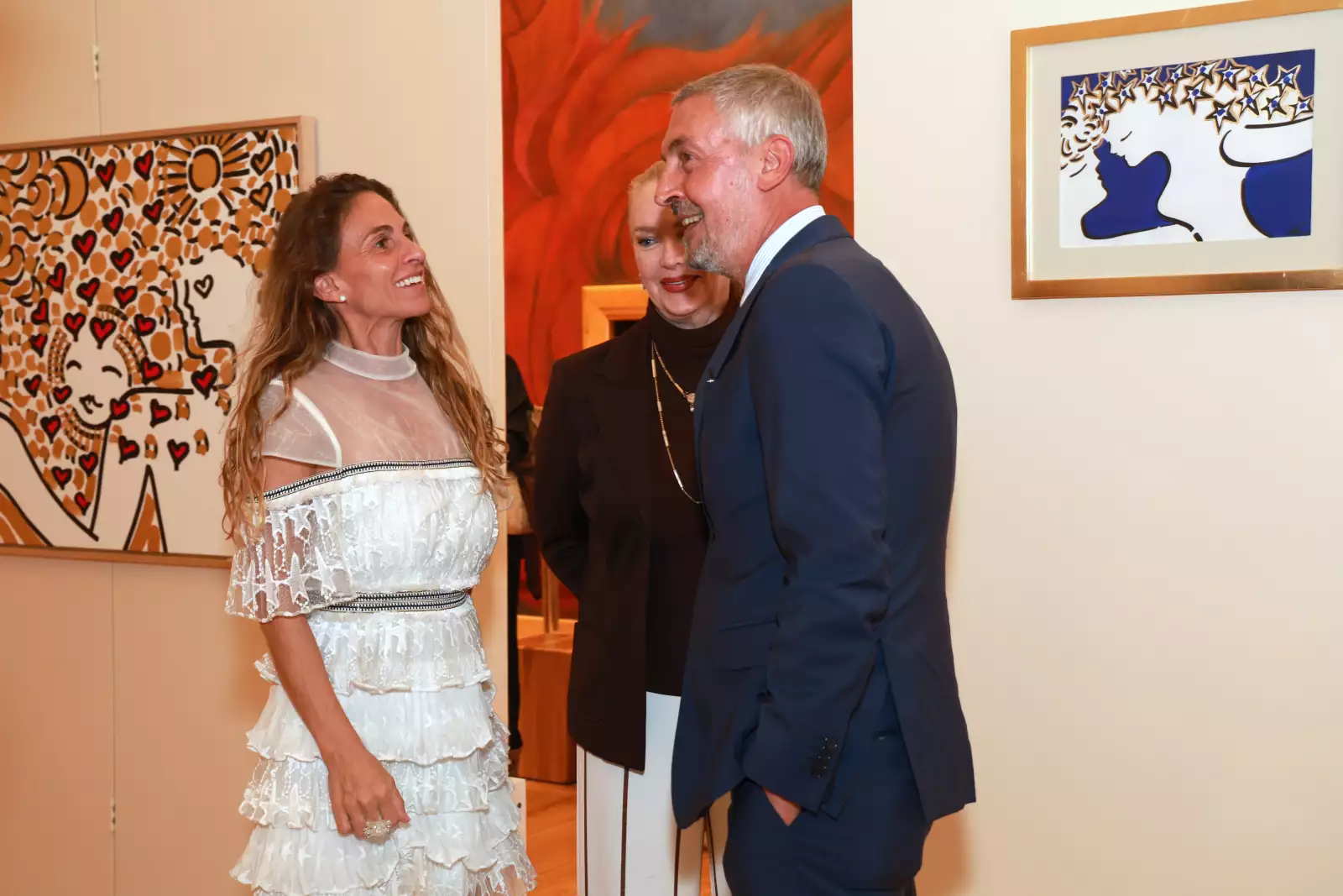 Bibiana Domit, Patty Kelly y Luigui de Chiara 