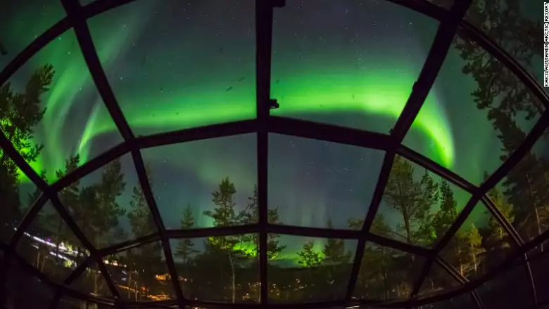 La temporada de auroras boreales en Laponia, a partir de finales de agosto.
