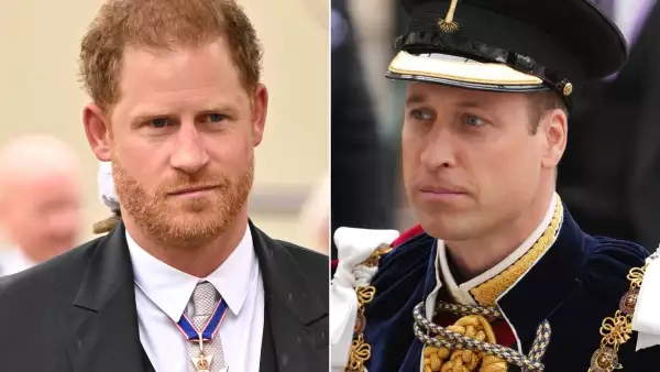 Los príncipes Harry y William se ignoraron mutuamente durante la coronación de Carlos III