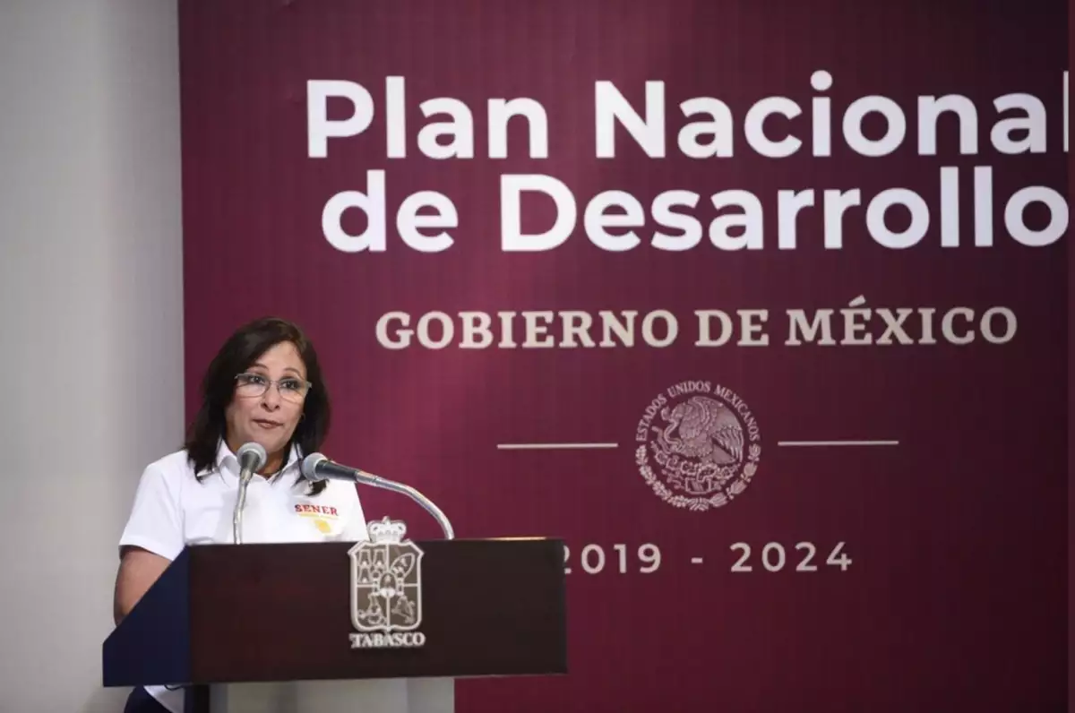 Rocío Nahle refinería Dos Bocas