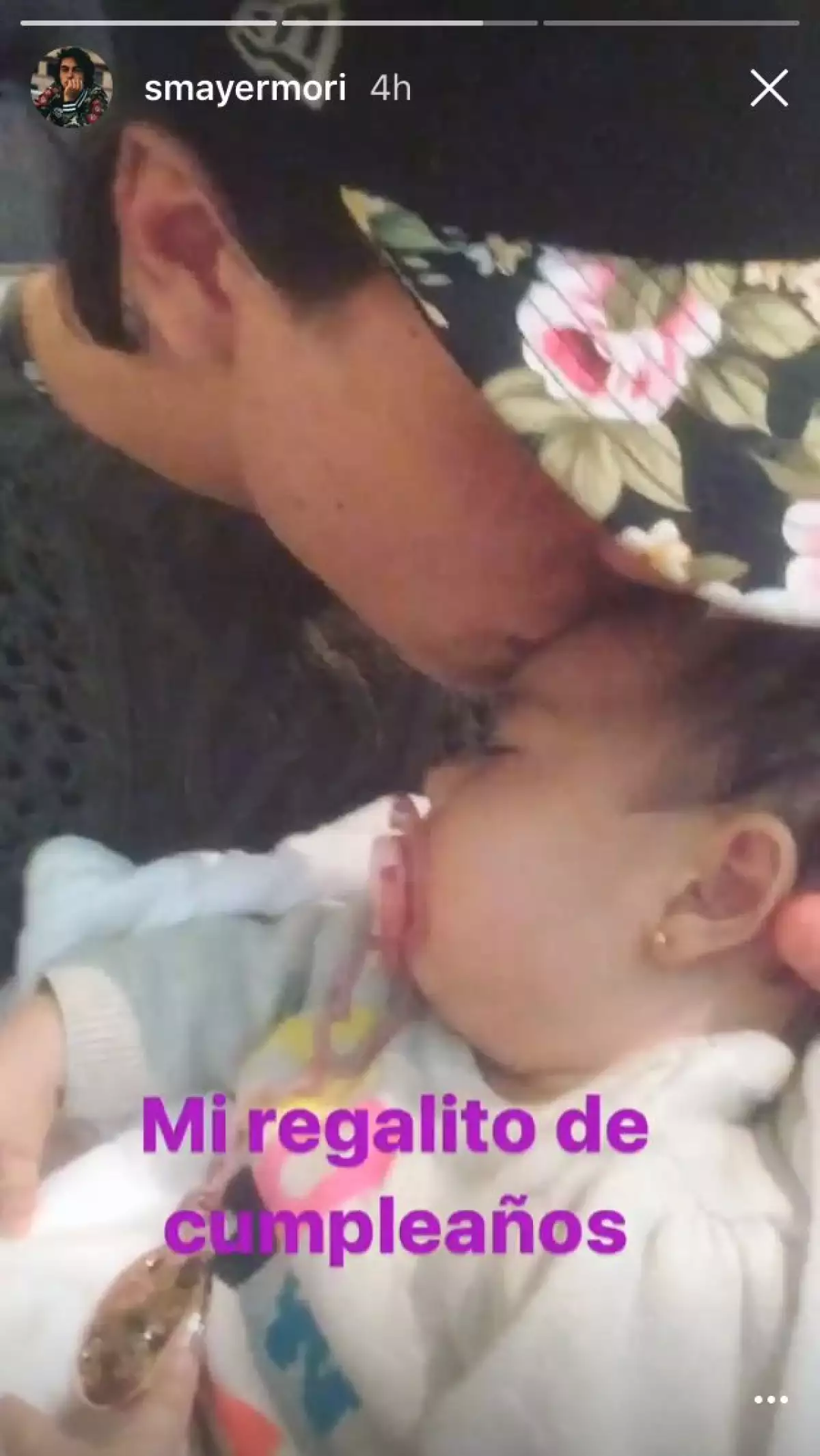 Regalo de cumpleaños de Sergio Mayer Mori