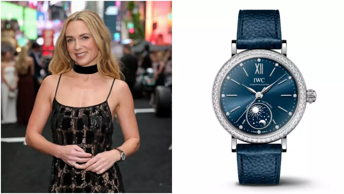 luce un reloj iwc en premiere f1 la pelicula