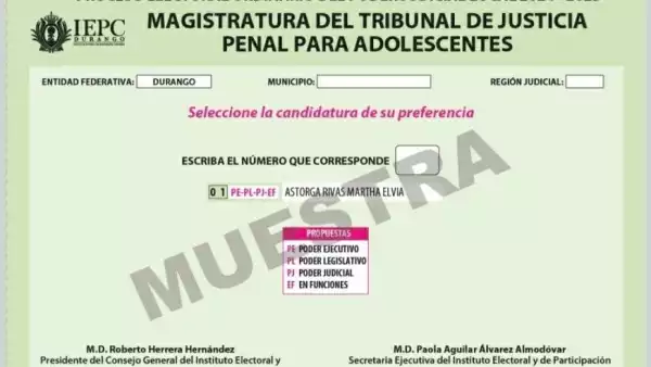 Las elecciones judiciales en Durango ya tienen ganadores sin que aún se realice la votación