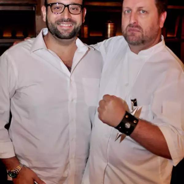 Ludovic Anacleto y Chef Adrián Herrera