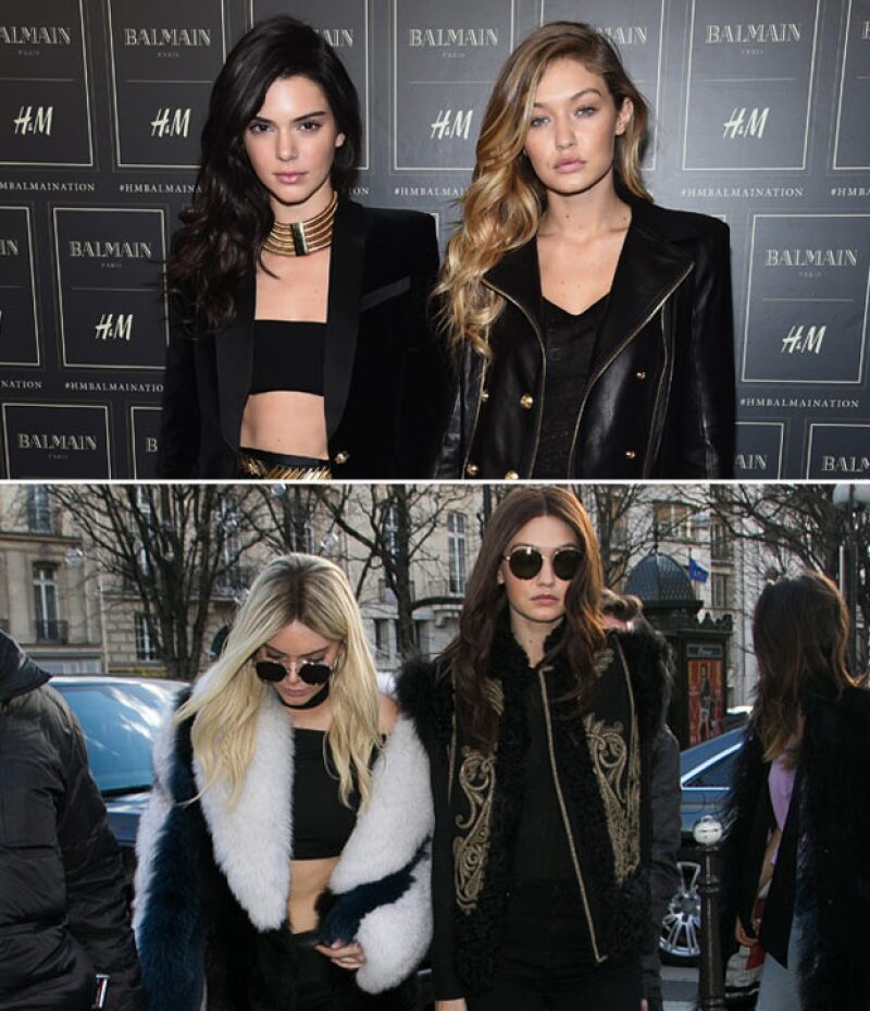 Tal parece que Kendall y Gigi intercambiaron color de pelo.
