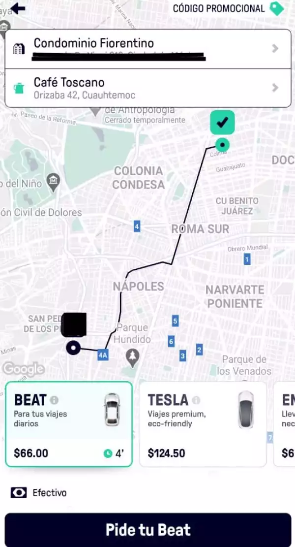 Precio Beat Tesla