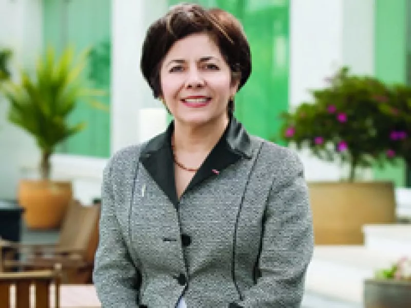 La Presidenta y Directora General de Alstom Mexicana. (Foto: Especial)