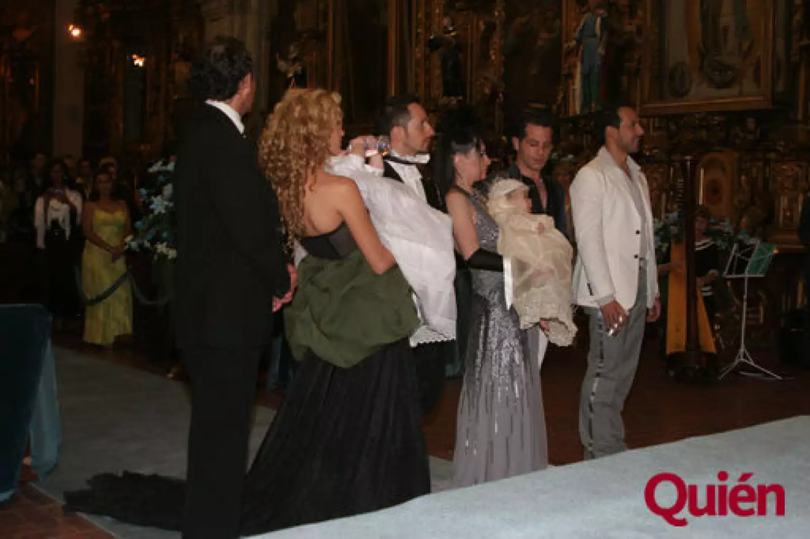 Paulina Rubio, Axel Madrazo, Eugenio López, Oscar Madrazo, Paulina Madrazo, Anik Madrazo, Alejandro Manjarres, Ermes Colombini