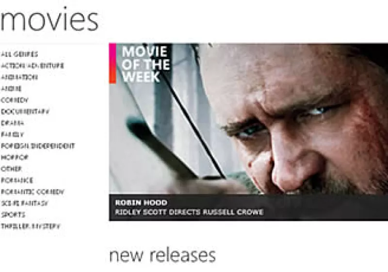 También se podrán rentar películas independientes, clásicos del cine y hasta documentales. (Foto: Cortesía Microsoft)