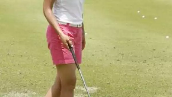 La golfista mexicana no logró el cierre que deseaba y empató con ocho jugadoras.