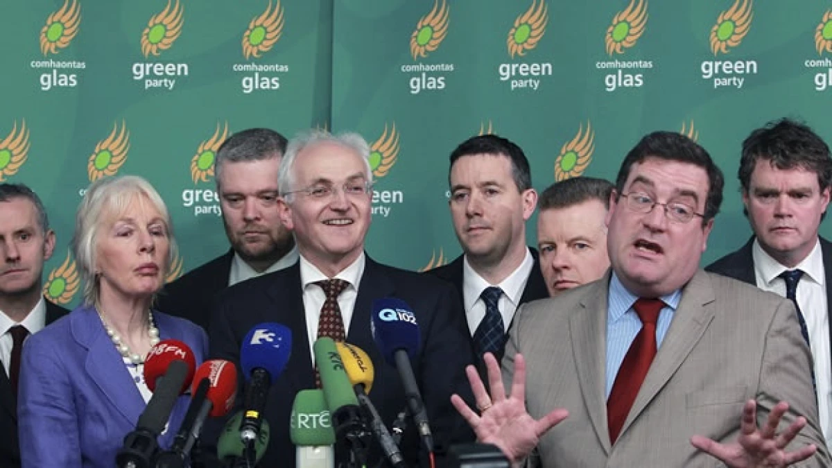 integrantes del partido verde de irlanda
