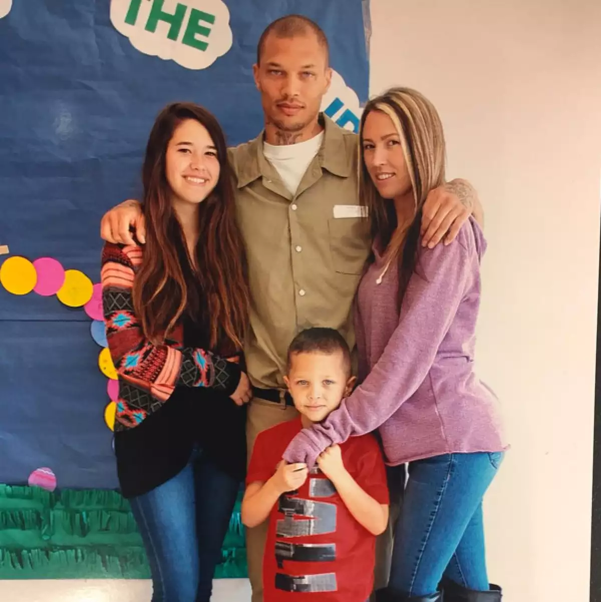 Su familia nunca lo dejó de visitar.