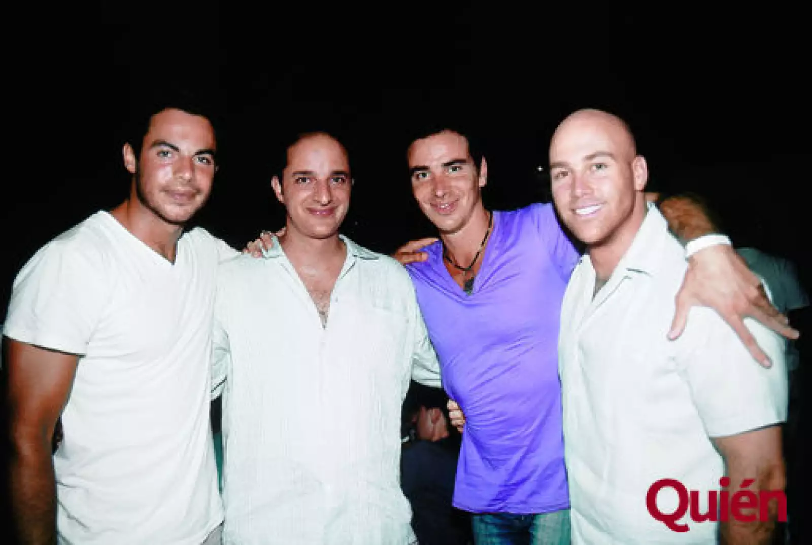 Enzo Sachs, Alberto Cassab, Eduardo Alatriste, Charlie Haddad