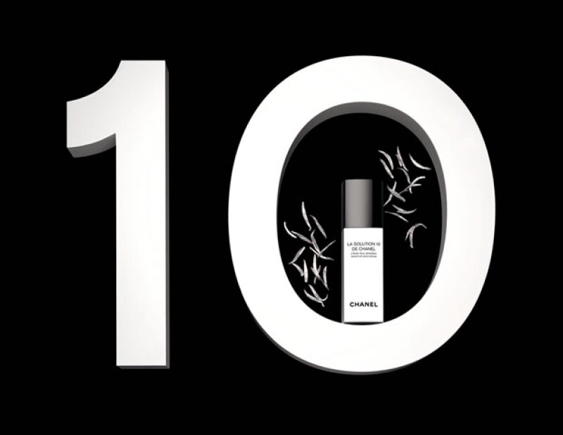 La Solution 10 de Chanel con hojas de té de aguja de plata, está hecho específicamente para combatir a todas las pieles sensibles.