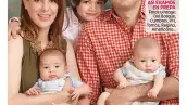 León Krauze y su familia posan en exclusiva para Quién.
