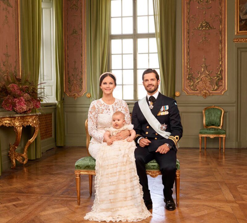 Miembros de la monarquía y políticos europeos se reunieron este fin de semana para celebrar al quinto miembro de la familia real sueca.
