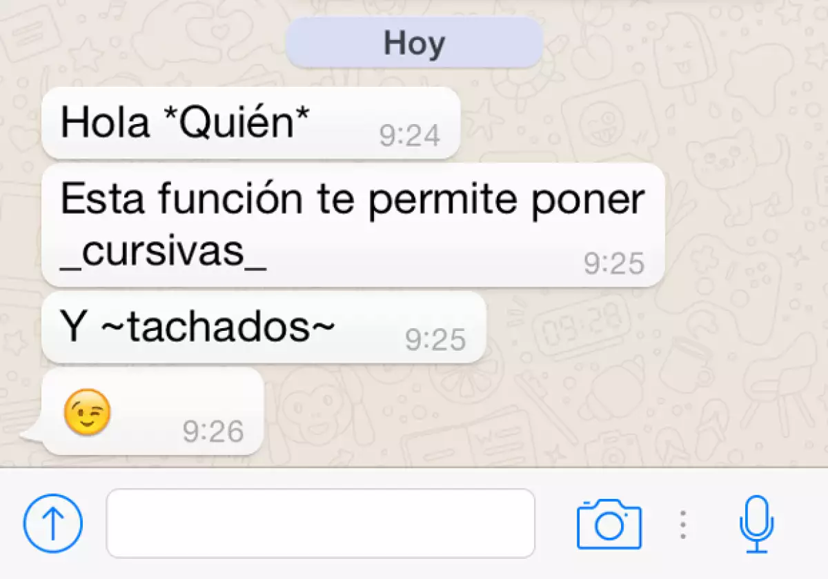 Así se ponen los signos para cada nuevo recurso en la aplicación.
