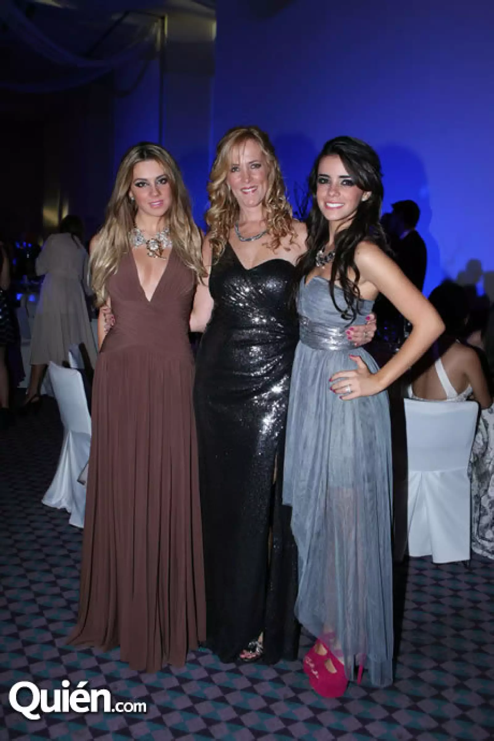 Kristel Fabre, Gini Pepping y Andrea Iza Pepping