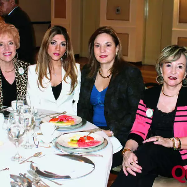 Lilia Flores de Otero, Judith Marcos de Garza, Blanca Melo de Sotomayor, Lily Luna