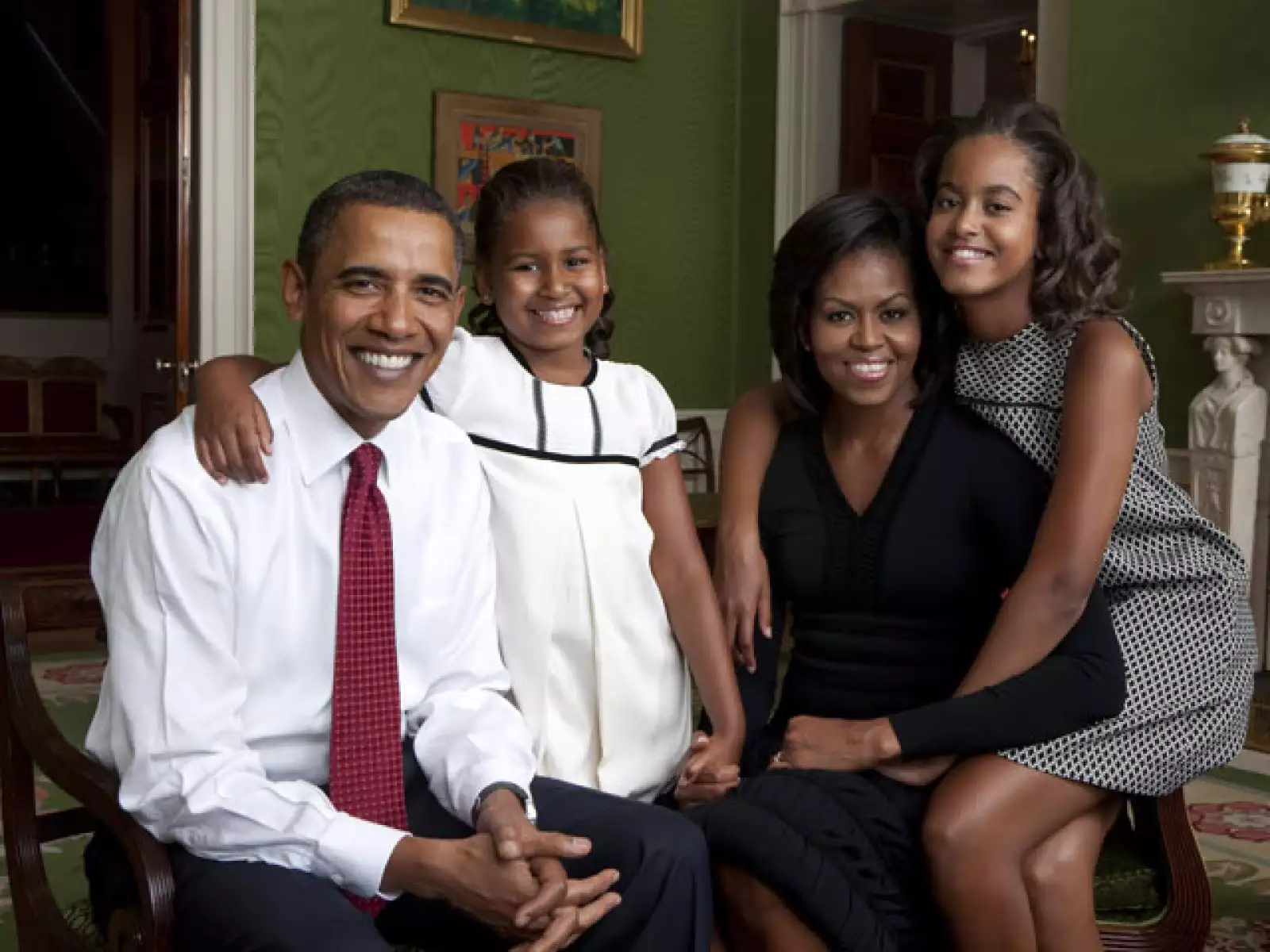 En 2009 la familia Obama pidió ser fotografiada por Leibovitz.
