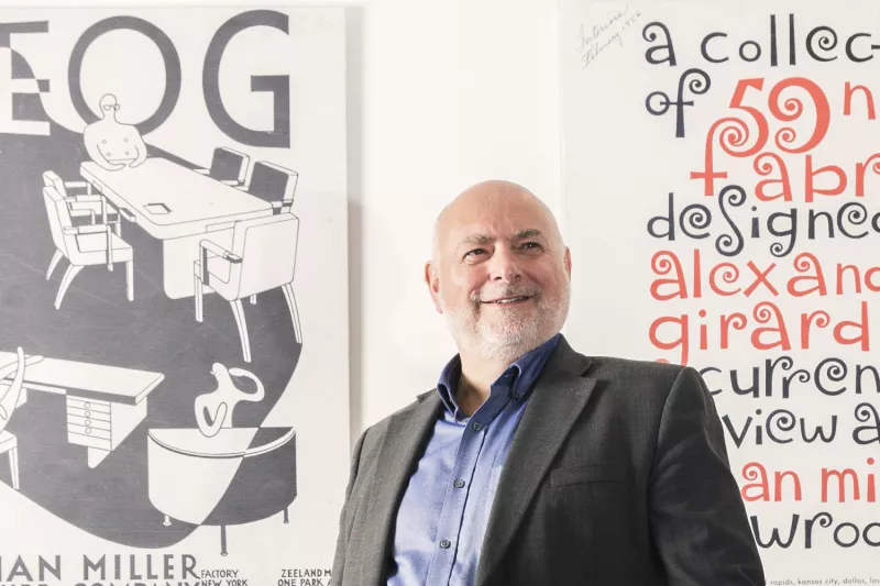  Jeremy Hocking, presidente de Herman Miller International. 